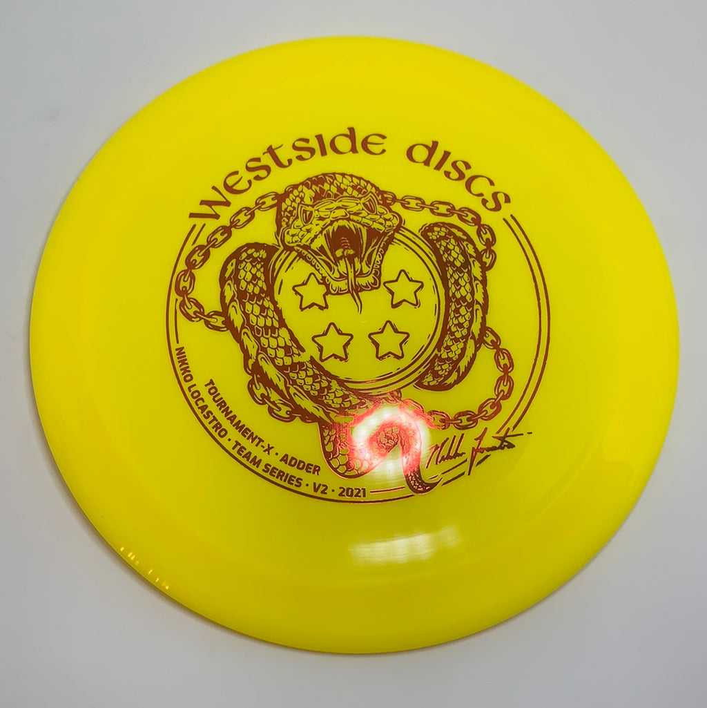 Westside Discs Nikko Locastro 2021 Tournament-X Adder-173g