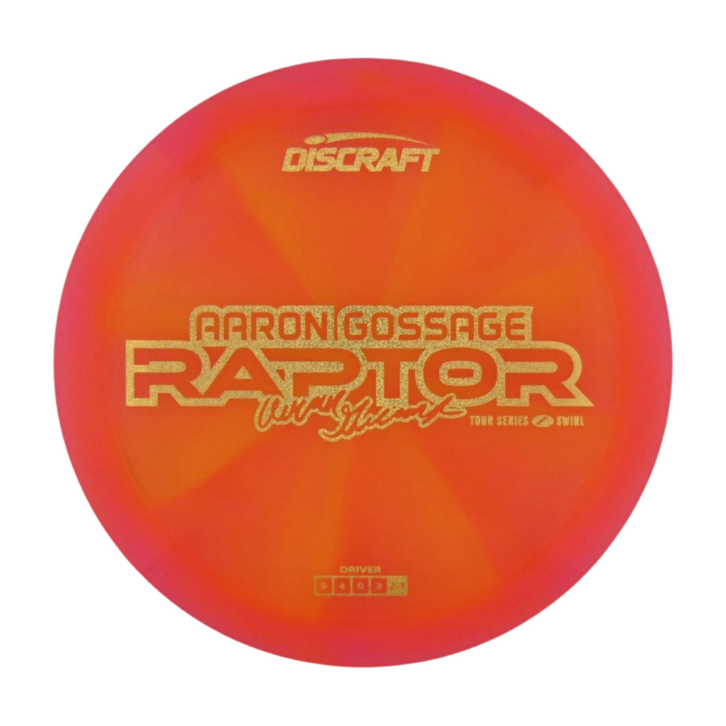 Discraft 2025 Tour Series Aaron Gossage Raptor - 173-174g