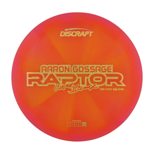 Discraft 2025 Tour Series Aaron Gossage Raptor - 173-174g