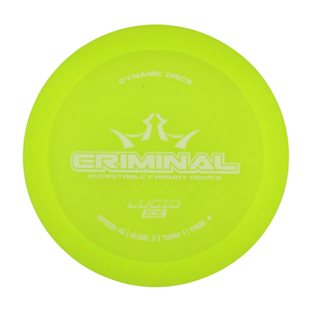 Dynamic Discs Lucid-Ice Criminal - 176g