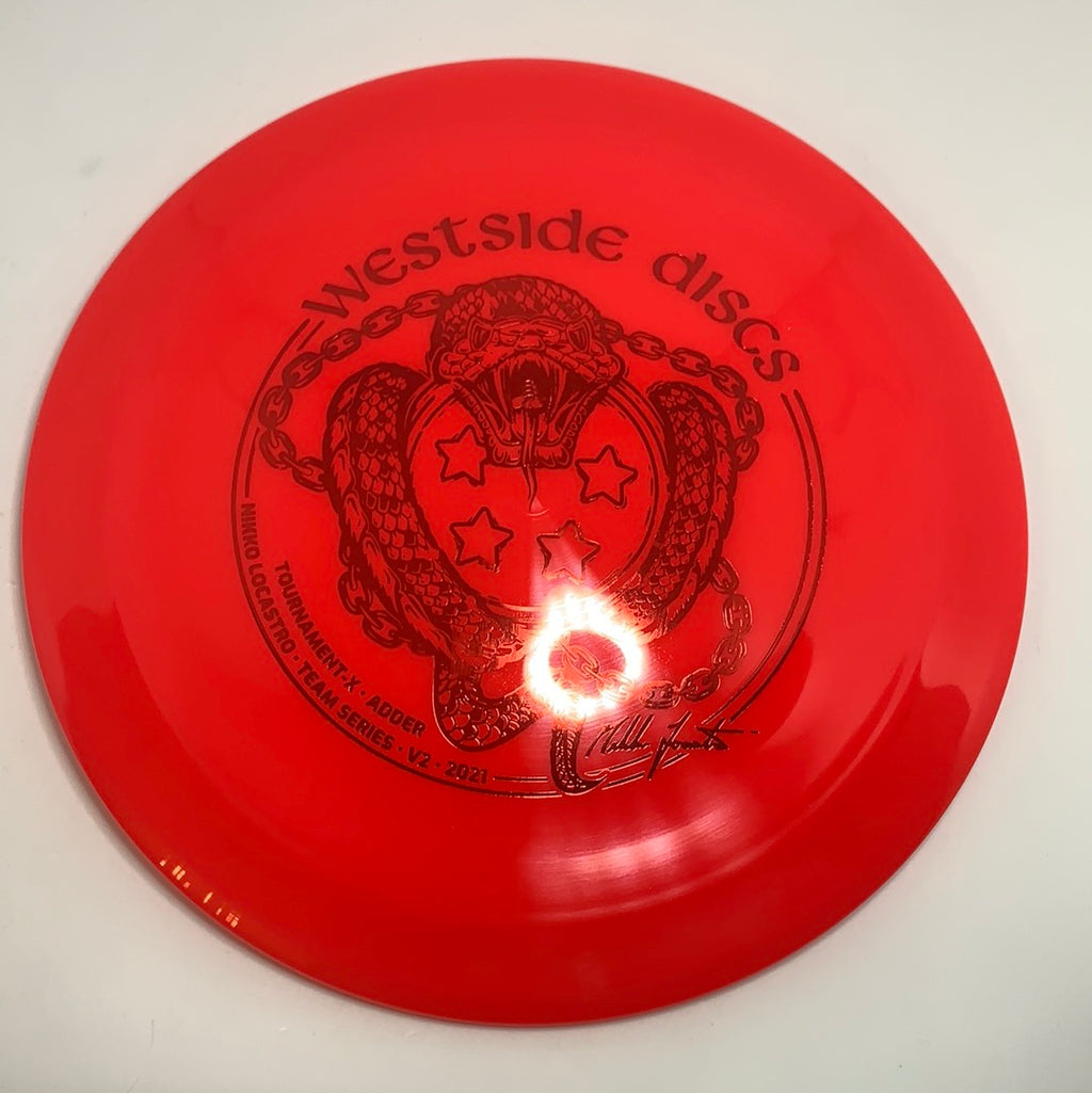 Westside Discs Nikko Locastro 2021 Tournament-X Adder-173g