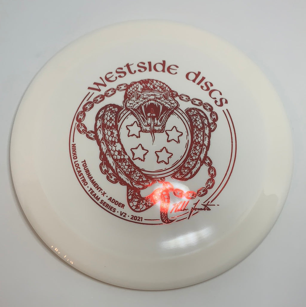 Westside Discs Nikko Locastro 2021 Tournament-X Adder-175g